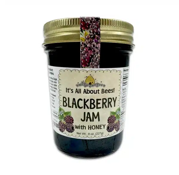 Blackberry Jam with Honey 8oz