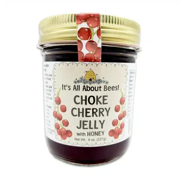 Choke Cherry Jelly with Honey 8oz