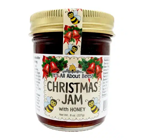 Christmas Jam with Honey 8oz