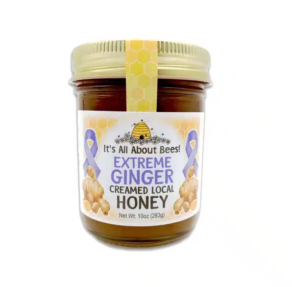 Ginger Creamed Local Honey