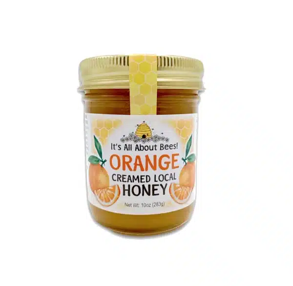 Orange Creamed Local Honey