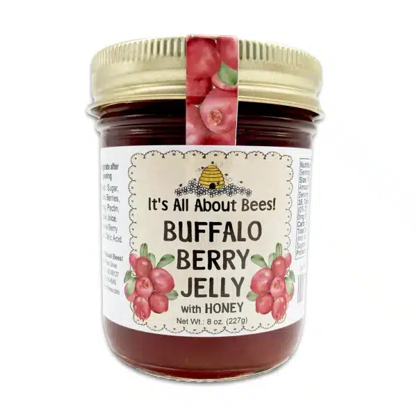 Buffalo Berry Jam with Honey 8oz