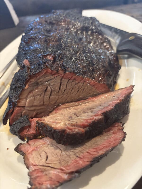 Bison Hump Roast meal (smoked) feeds 4 - 6 ppl