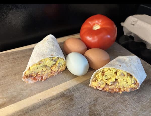 Breakfast Burrito Farm Fresh